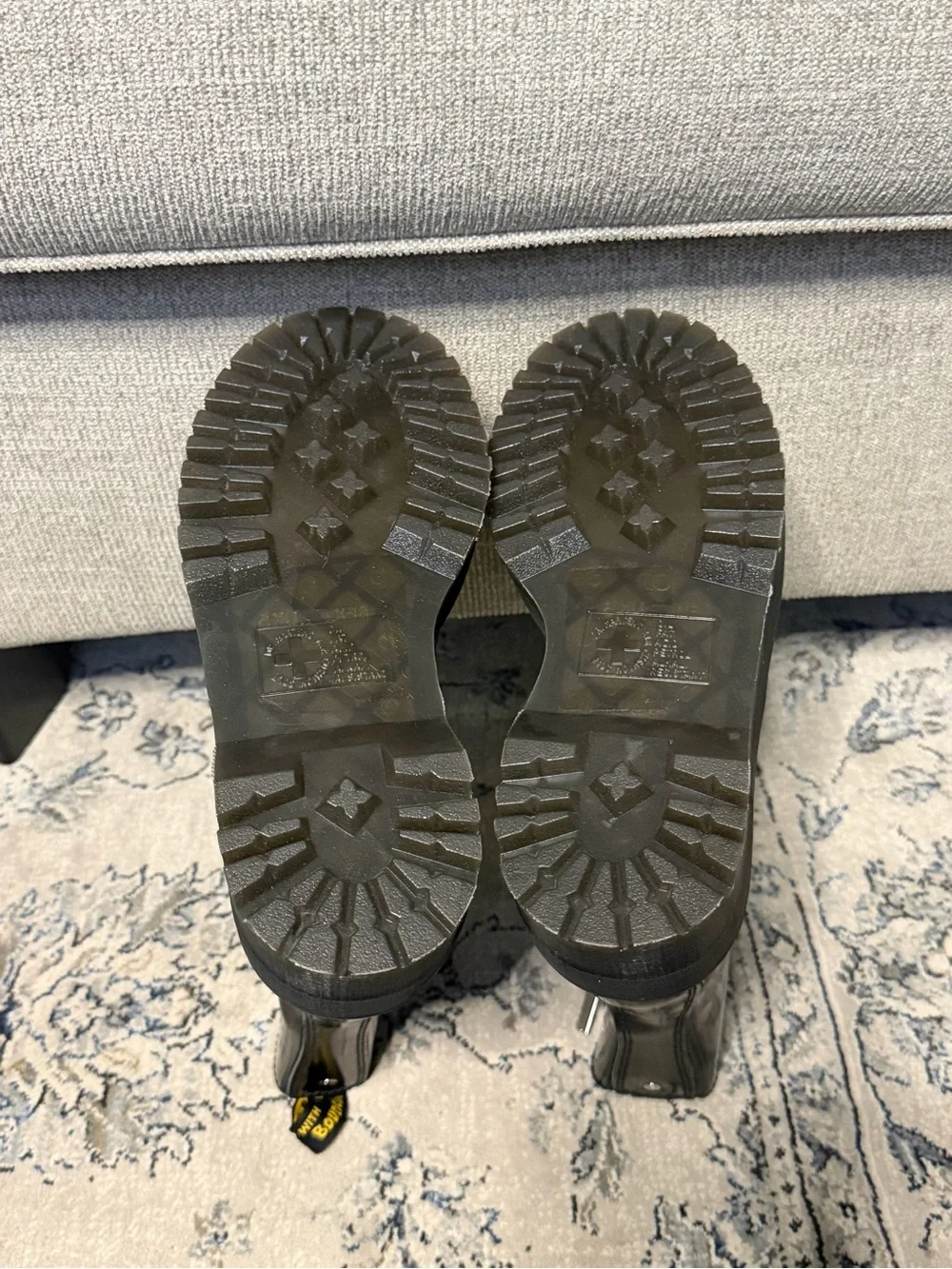 Dr Martens Jetta Hi Max Leather Platform Boots